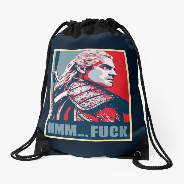 Hmm... F*ck! Drawstring Bag
