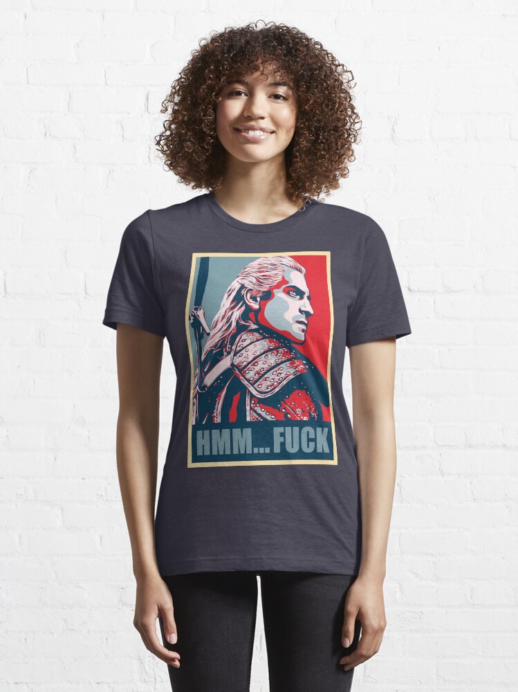 Alternate view of Hmm... F*ck! Essential T-Shirt
