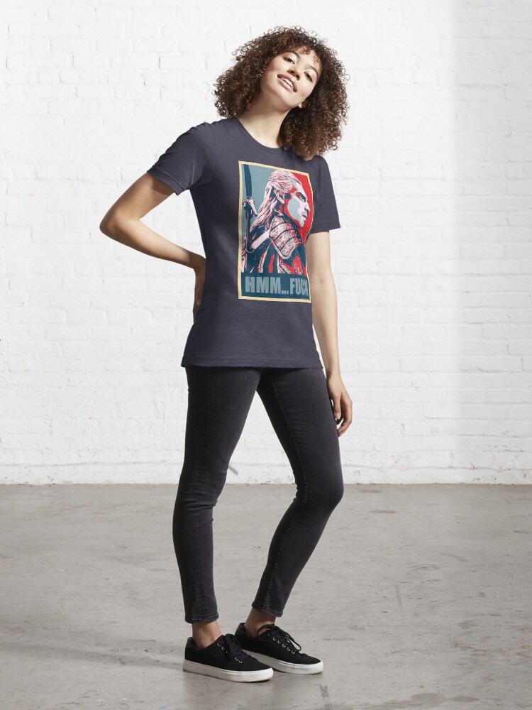 Alternate view of Hmm... F*ck! Essential T-Shirt