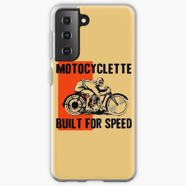 MOTOCYCLETTE Coque souple Samsung Galaxy