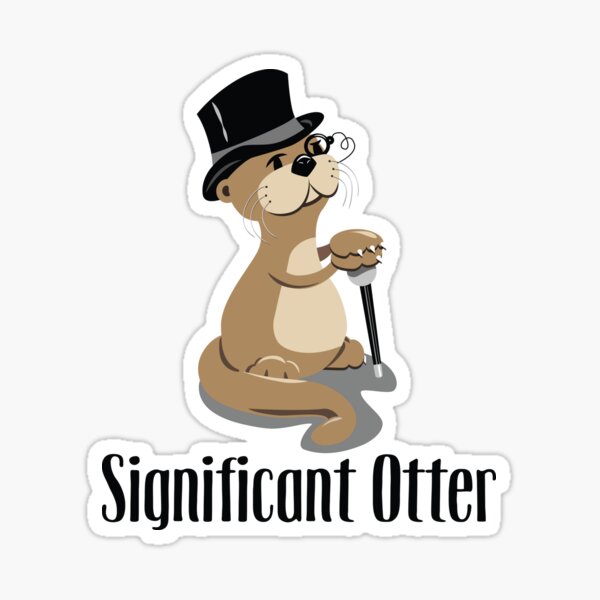 Artikel-Vorschau von Bedeutender Otter, designt und verkauft von Square Bear Studio.