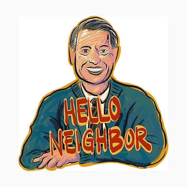 Hello Neighbor Photographic Prints Redbubble - greetings neighbor alpha ii roblox hello neighbor youtube