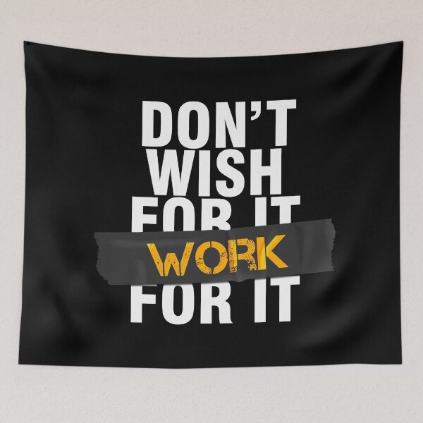 Item preview, Don`t wish for it work for it designed and sold by Urosek.