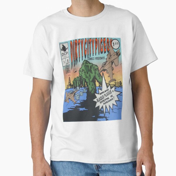 Blaque Plague- Oil Spill Classic T-Shirt