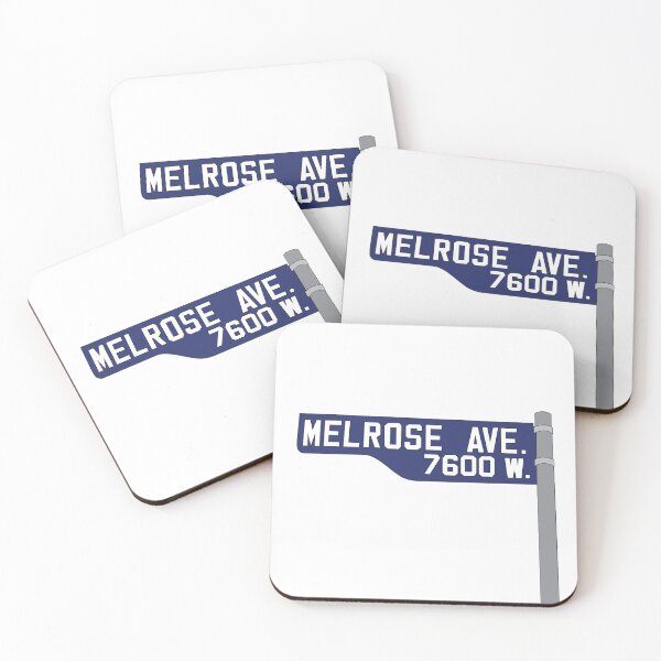 Item preview, Melrose Ave Street Sign designed and sold by trqffic.