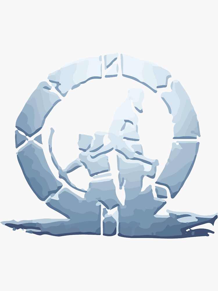 "Platinum God of War (PS4) trophy" Sticker for Sale by DradXV Redbubble