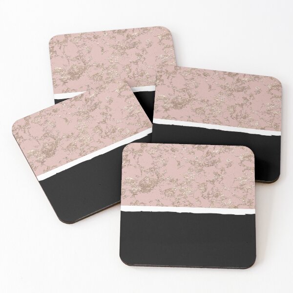 Item preview, Rose gold and black stone background designed and sold by Jenmag.