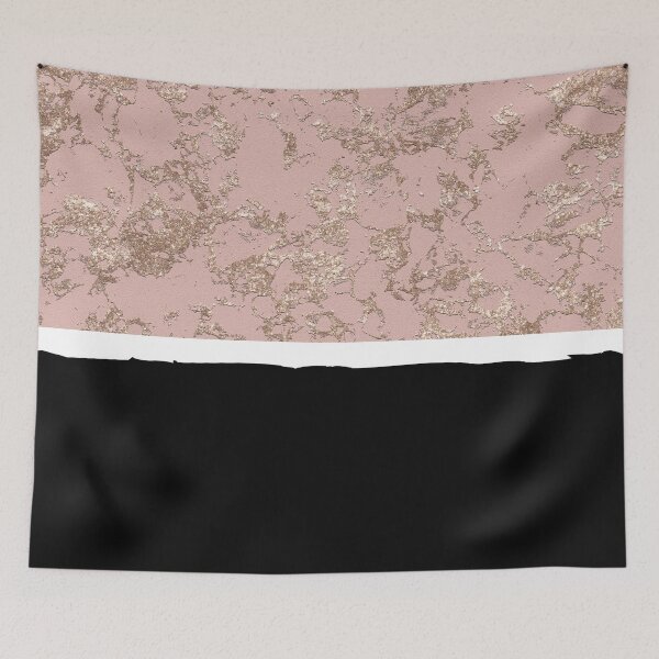 Item preview, Rose gold and black stone background designed and sold by Jenmag.