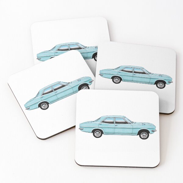 Item preview, Vauxhall Victor FD saloon illustration designed and sold by Retroblast.