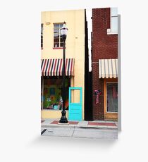 The BlueDoor Greeting Card