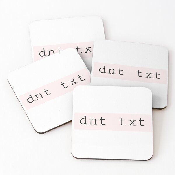 Item preview, Don't Text, Gals on the Go designed and sold by allieweek.
