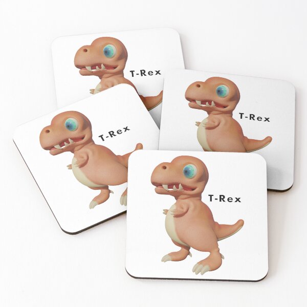 Item preview, Cute T-Rex, with text designed and sold by iylandmoncee.