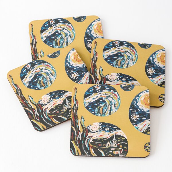 Item preview, Colorful Starry Night designed and sold by Jessi Norblom.