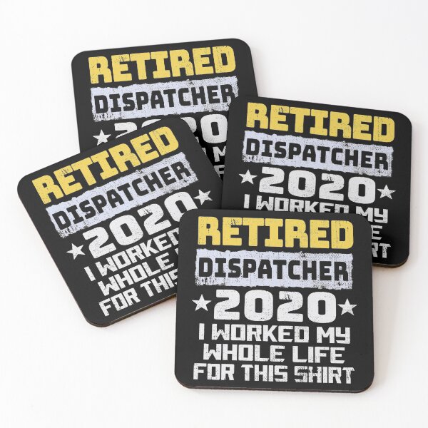 Item preview, 2020 Retired Dispatcher - I Worked my whole life for this shirt designed and sold by MagicBoutique.