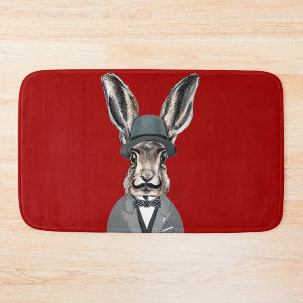 Item preview, Harecule Poirot - Hercule Poirot cute hare bunny designed and sold by PG Illustration.