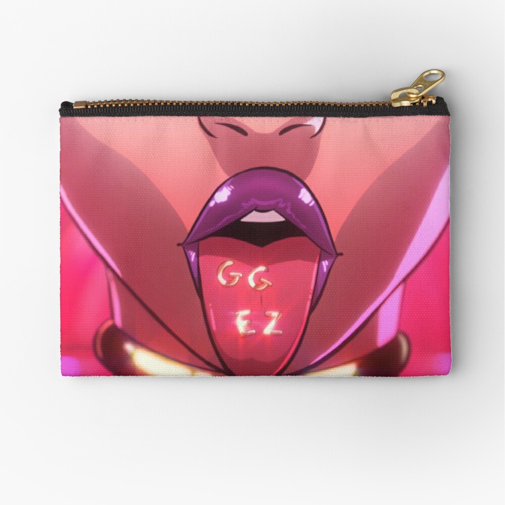 Gg Ez True Damage Qiyana Zipper Pouch By Lucky5even Redbubble