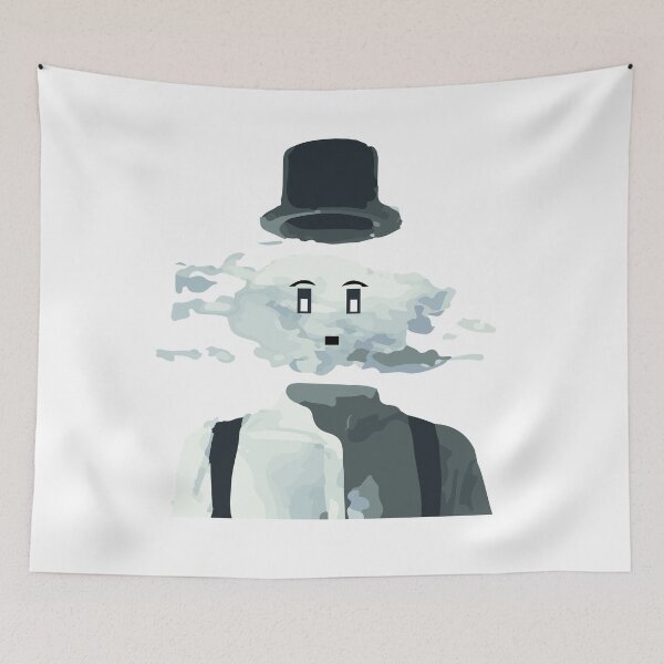 Item preview, Surreal cloud man designed and sold by AkraidaxDesign.