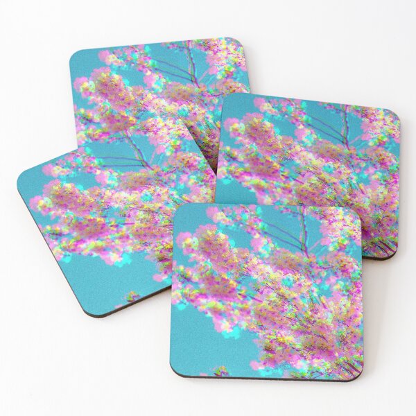 Aperçu de l'œuvre Vaporwave esthétique de fleur de cerisier créée et vendue par Dator-Abstracts.