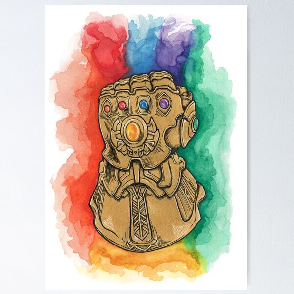 Infinity gauntlet drawing v2 | Marvel Cinematic Universe Amino