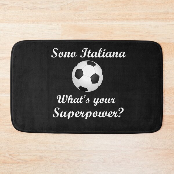 Item preview, Sono Italiana, What's your superpower? designed and sold by LazyCouchGym.
