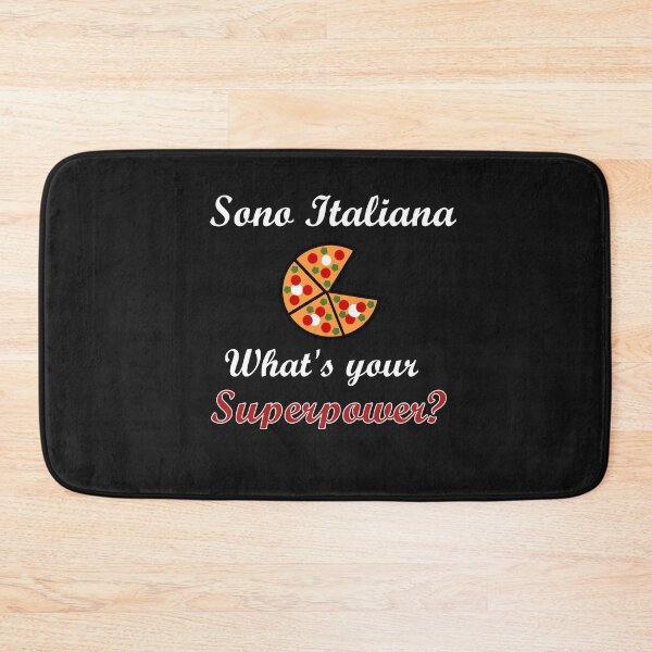 Item preview, Sono Italiana, What's your superpower? designed and sold by LazyCouchGym.