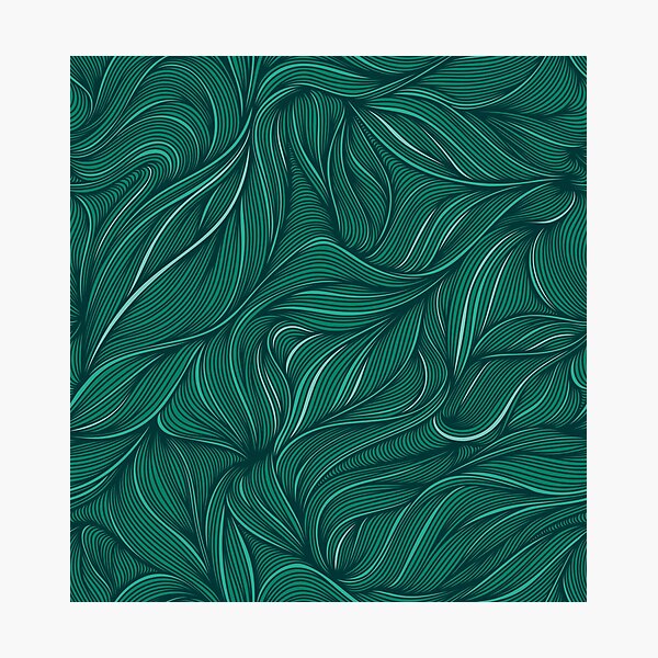 Aperçu de l'œuvre Motif de feuille verte créée et vendue par DreaK.