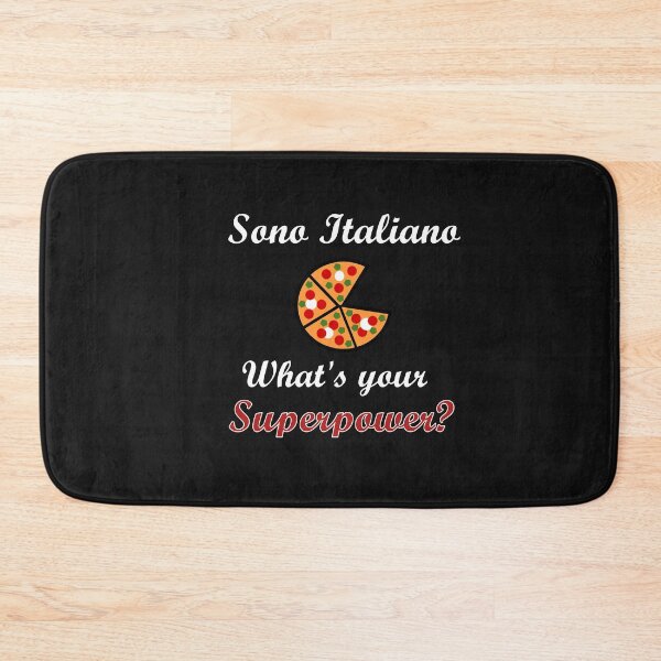 Item preview, Sono Italiano, What's your superpower? designed and sold by LazyCouchGym.