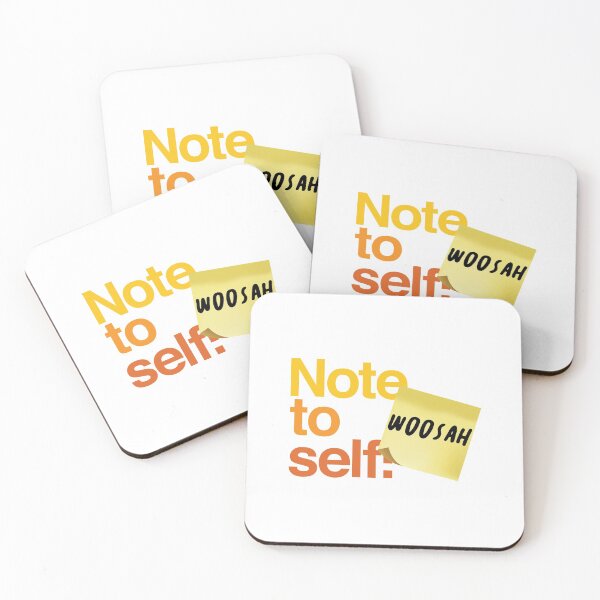 Item preview, Note to Self: Woosah designed and sold by the-type-store.