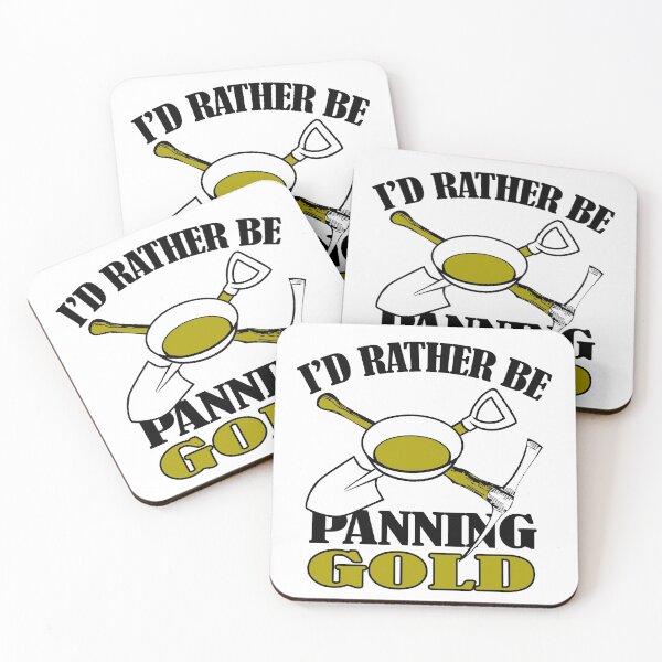 Item preview, I Rather be panning Gold Funny Shirt, Anti chef design designed and sold by HippyTees.