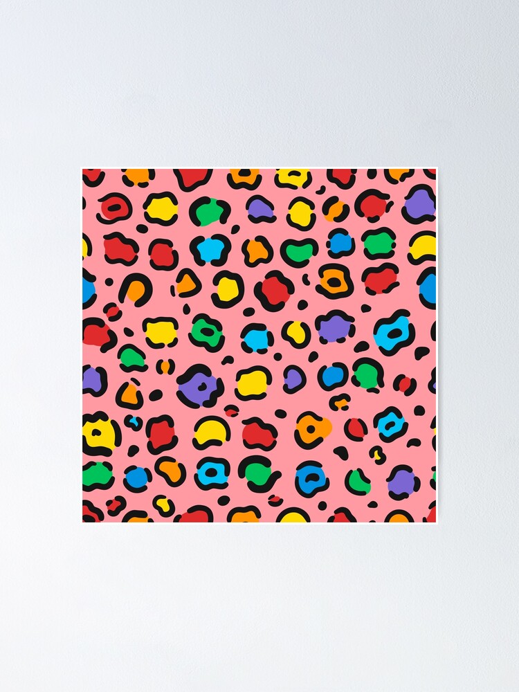 Hot Pink Leopard Print  Poster for Sale by newburyboutique