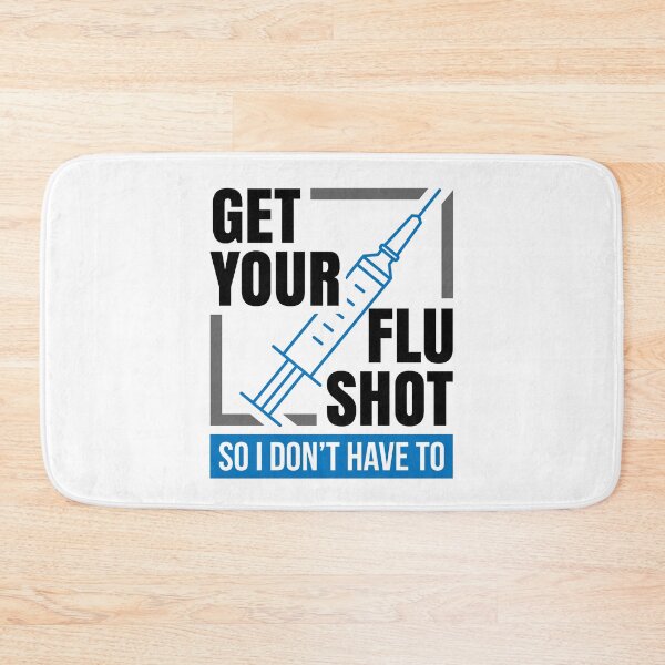 Item preview, Funny Get Your Flu Shot  designed and sold by Maria Garcia.