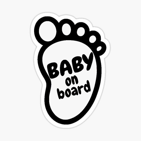 Catwoman Baby On Board Sticker
