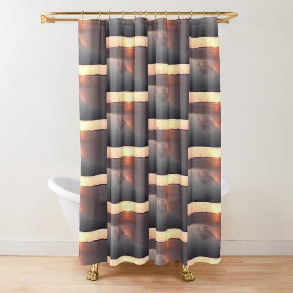Sunset at Sullivan's Island Shower Curtain