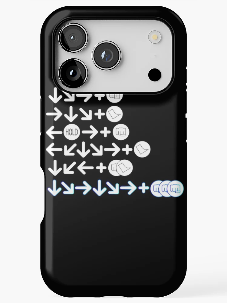 Thumbnail 1 of 4, iPhone Case, Fighting Game Commands designed and sold by RaiXann.