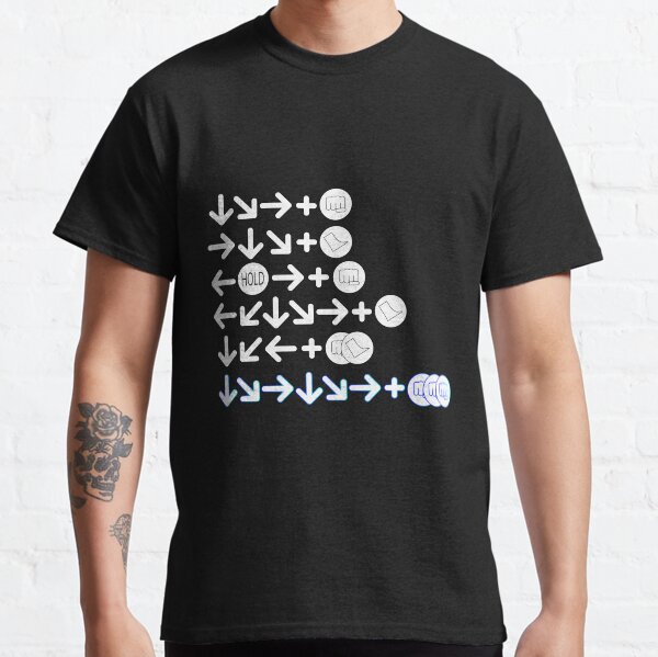 Fighting Game Commands Classic T-Shirt