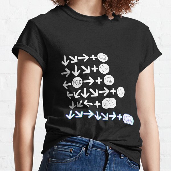 Fighting Game Commands Classic T-Shirt