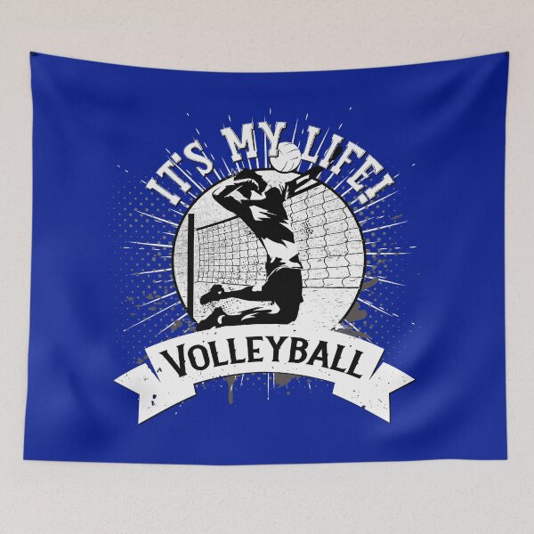 Item preview, Volleyball - your life, your passion designed and sold by JIGGO.