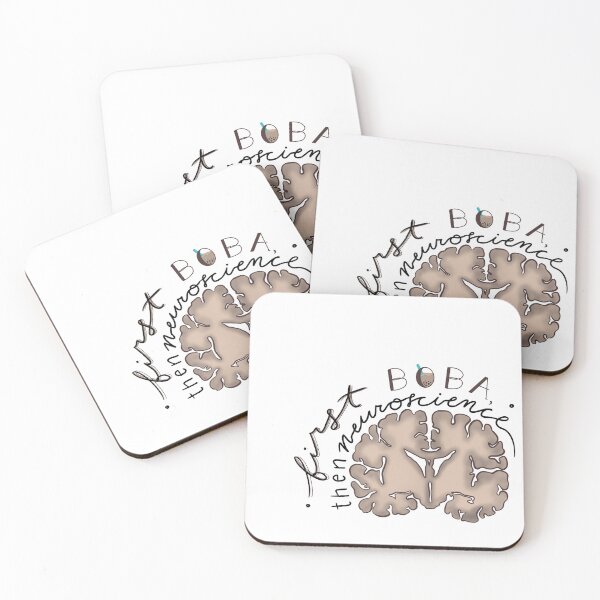 Item preview, First Boba, then Neuroscience designed and sold by emmirice.