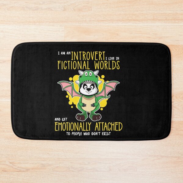 Item preview, Introvert Fantasy Panda in Dragon Disguise Humor designed and sold by Moonpie90.