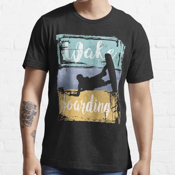 Wakeboarding Retro Wakeboarder Essential T-Shirt