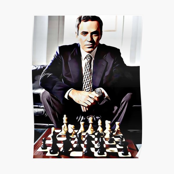 kasparov chess poster