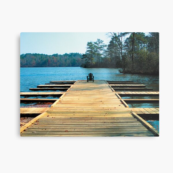 End of Pier Metal Print