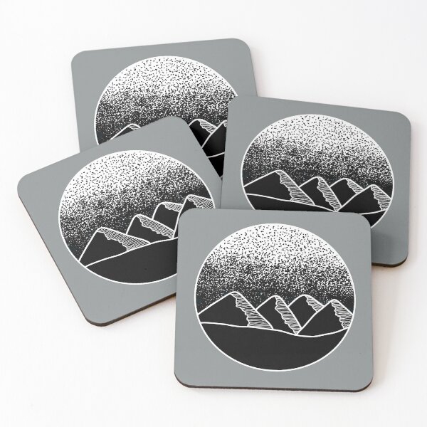 Item preview, Black and White Mountains designed and sold by lizashev.