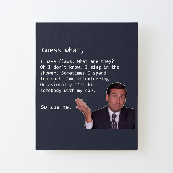 The Office Ryan Howard Quote Dictionary Art Print -  Israel