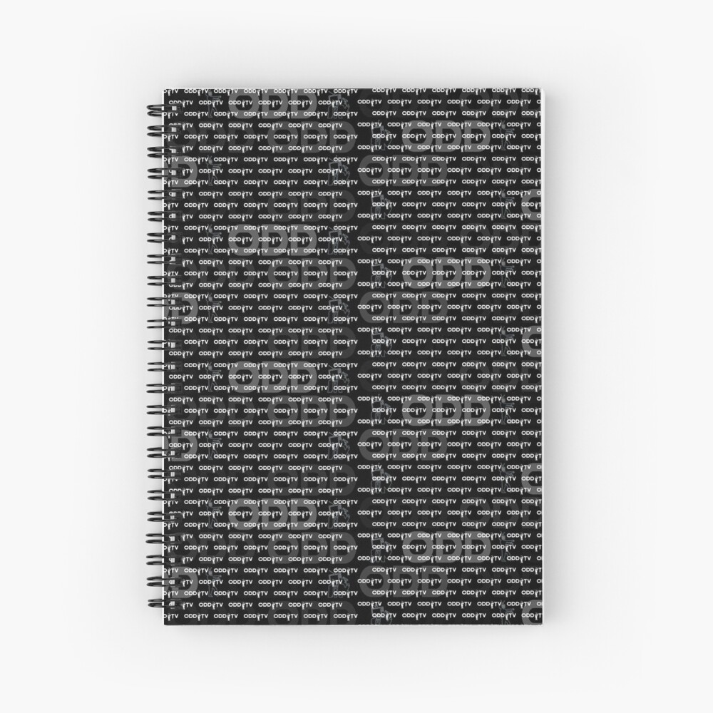 Item preview, Spiral Notebook designed and sold by ODDTV.