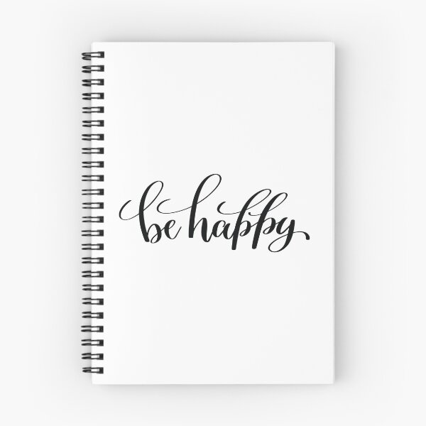 Item preview, Be Happy Inspirational Quotes designed and sold by ProjectX23.