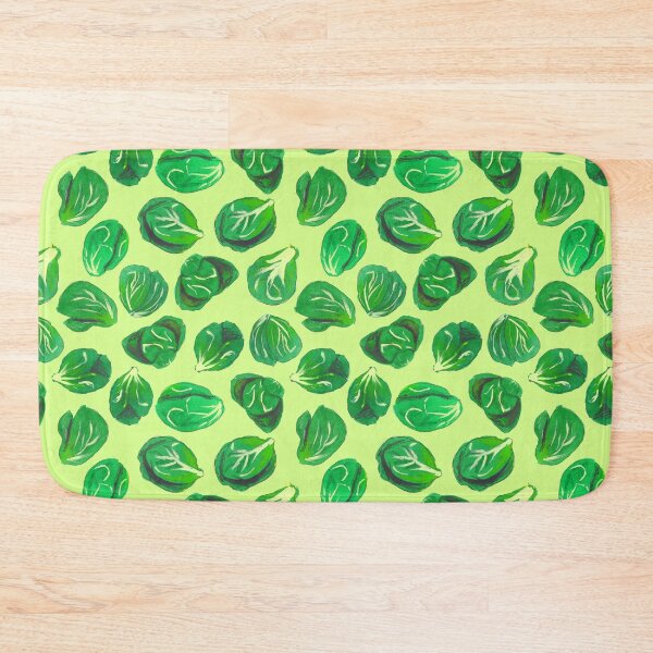 Item preview, Brussel sprouts pattern veggie lover designed and sold by KeytonDesign.