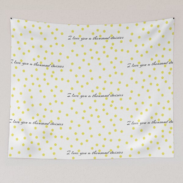 Item preview, I love you a thousand daisies. designed and sold by miacarrasco.