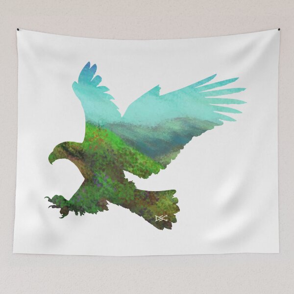 Item preview, Eagle Summer Hills Silhouette designed and sold by DSC Arts.