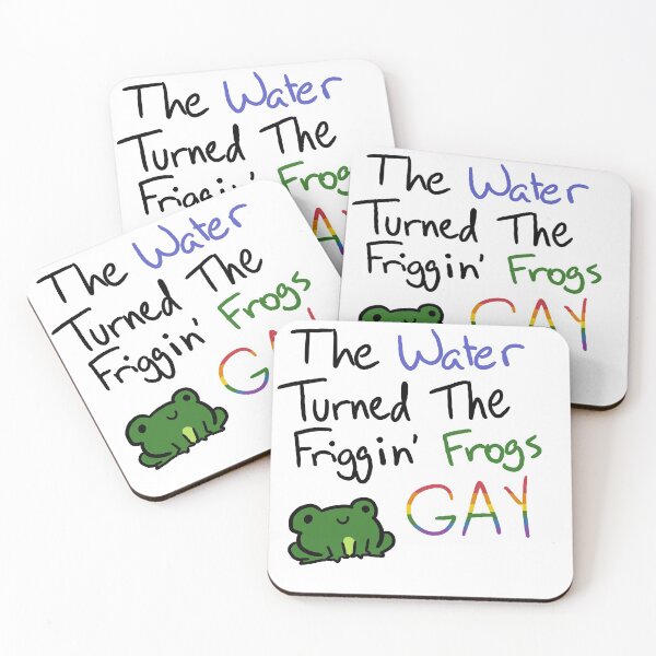 Item preview, The Water Turned the Frogs Gay designed and sold by ThRndmnssLvr.